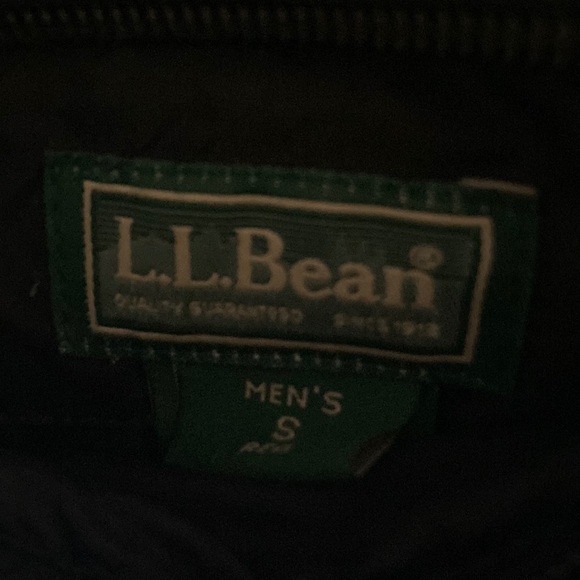 L.L. Bean Blue and Red Down Feather reversible Puffer Vest Small - Picture 6 of 7